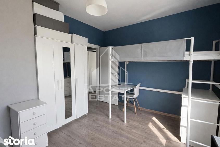 Apartament cu 3 camere, mobilat în Tipografilor