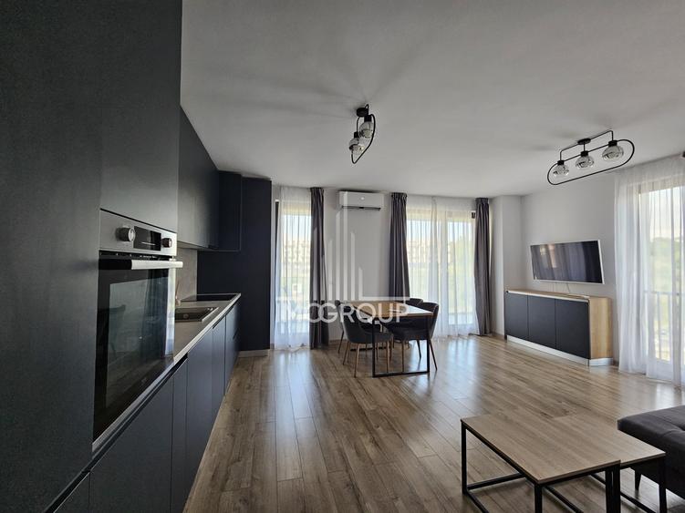 Apartament cu 2 camere semidecomandat, mobilat în Zorilor