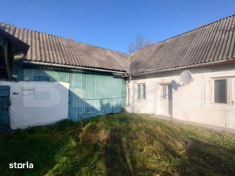 Casă cu 2 camere cu Teren 1646 Mp în Șintereag