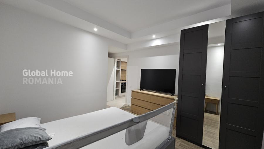 Apartament cu 3 camere semidecomandat, mobilat în Tunari