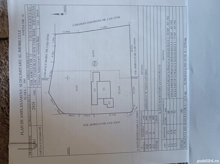 Casă cu 4 camere în Ceamurlia de Sus