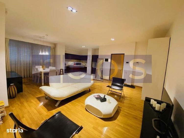 Apartament cu 3 camere, mobilat în Herăstrău