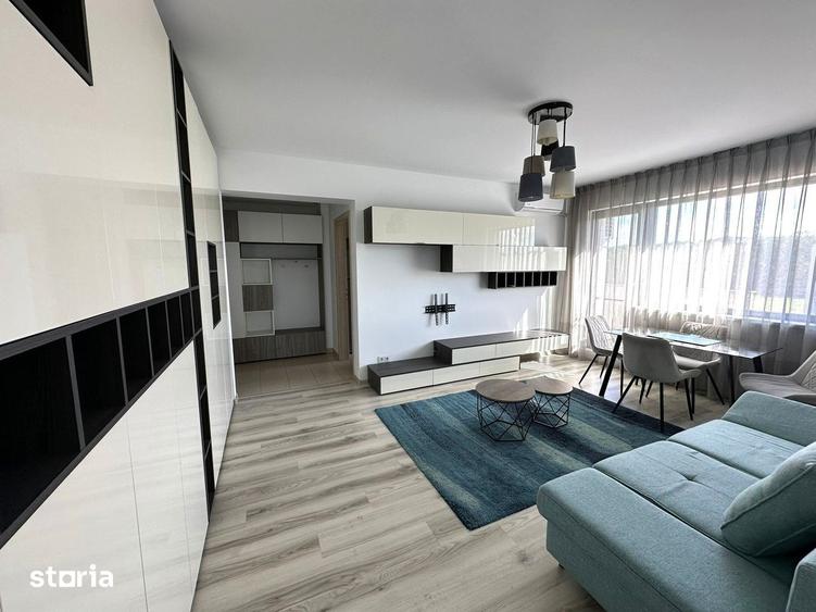 Apartament cu 2 camere, mobilat în Băneasa
