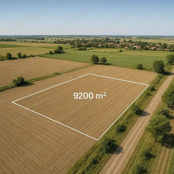 Teren de 9200 mp, în Satu Mare