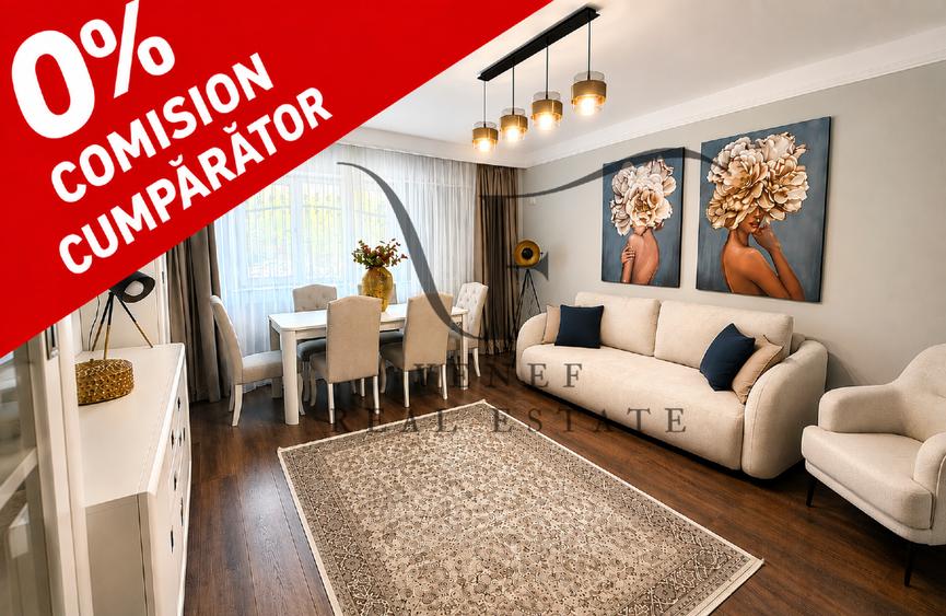 Apartament cu 3 camere decomandat în Decebal