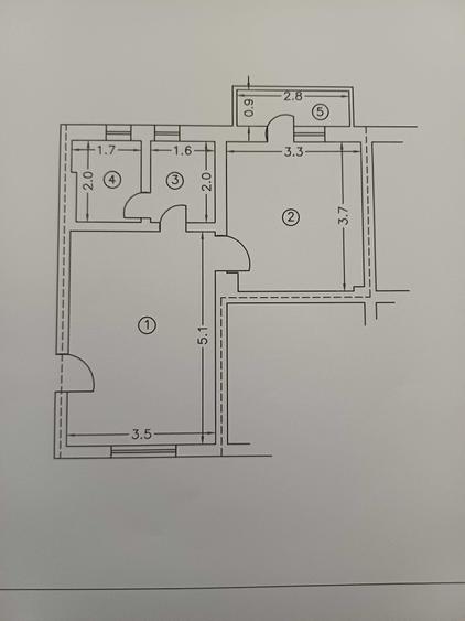 Oferta ! Apartament de vanzare in orasul Pucioasa! - 1