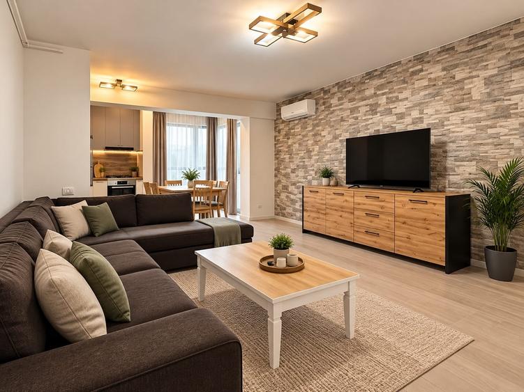 Apartament cu 2 camere decomandat, mobilat în Tomis Nord