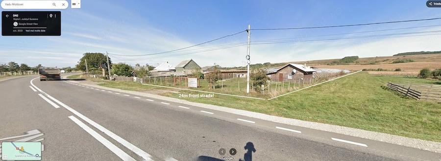 Teren de 10000 mp, în Vadu Moldovei