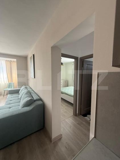 Apartament cu 2 camere, mobilat în Vlahuță