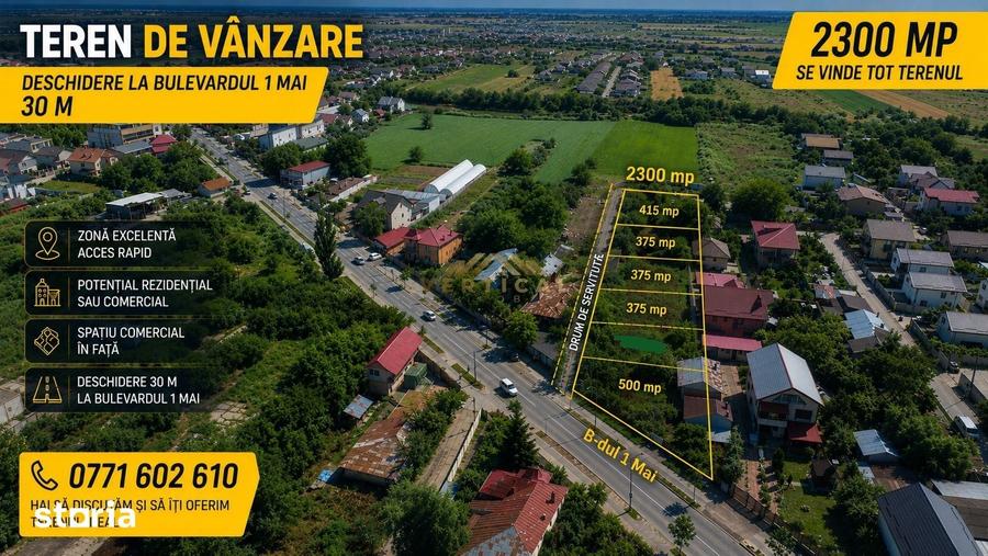 Teren de 2298 mp, în Berceni
