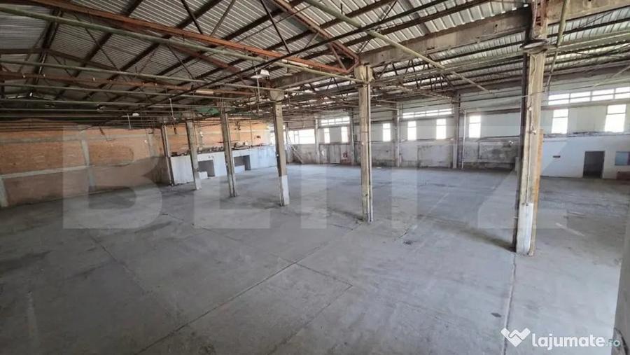 Spațiu comercial, de 1,000 mp, în Industrială