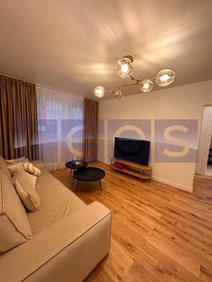 Apartament cu 2 camere semidecomandat, mobilat în Dorobanți