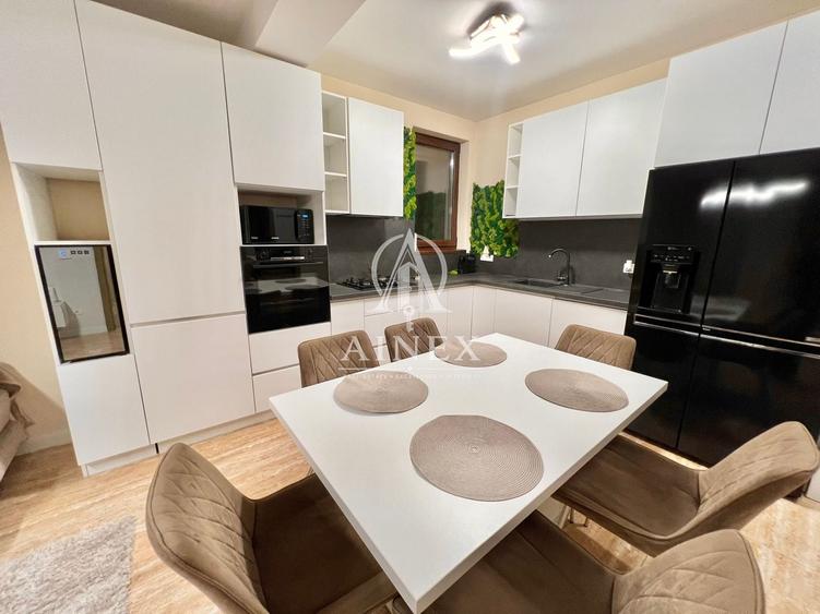 Apartament cu 3 camere, mobilat în Girocului