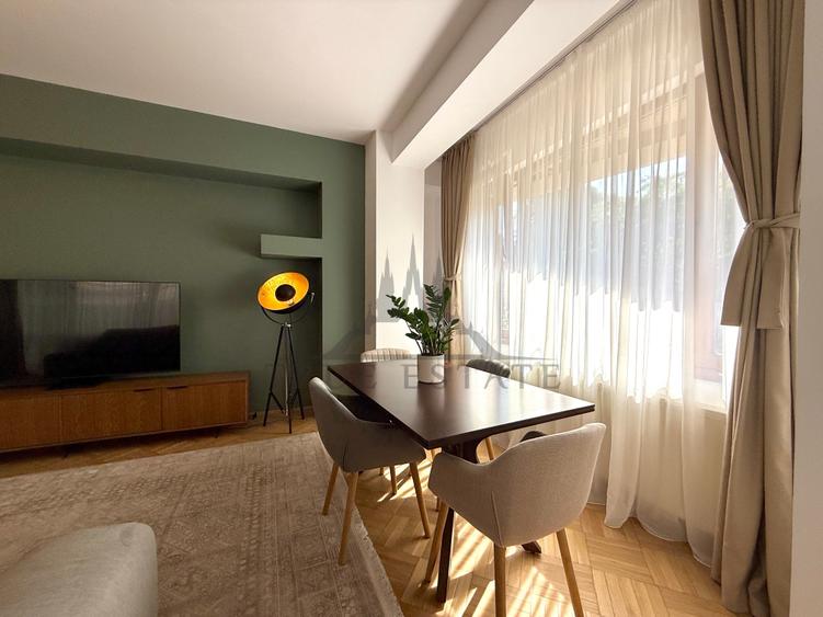Apartament cu 3 camere decomandat în Kiseleff