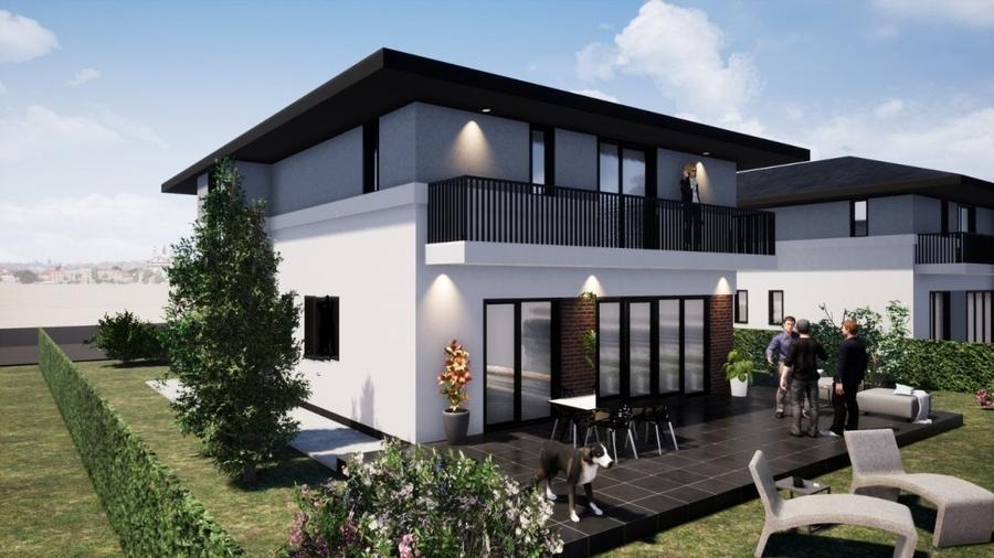 Casă individuală cu 5 camere cu Canalizare în Exterior Nord