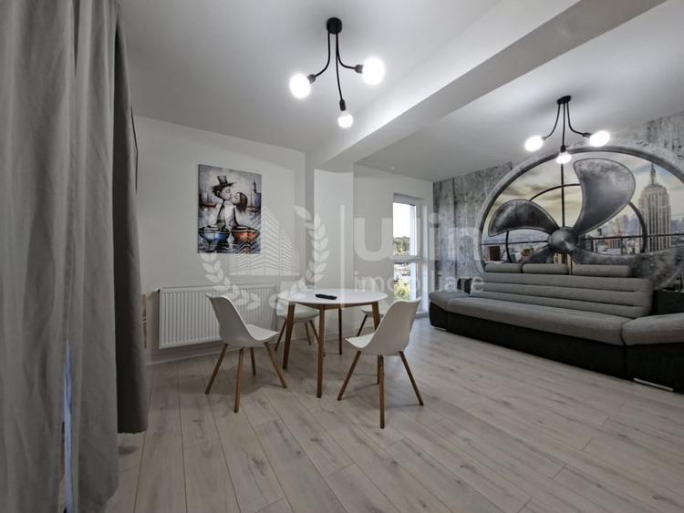 Apartament cu 2 camere semidecomandat, mobilat în Dâmbul Rotund