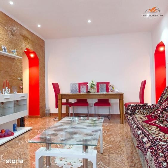 Apartament cu 2 camere semidecomandat în Central