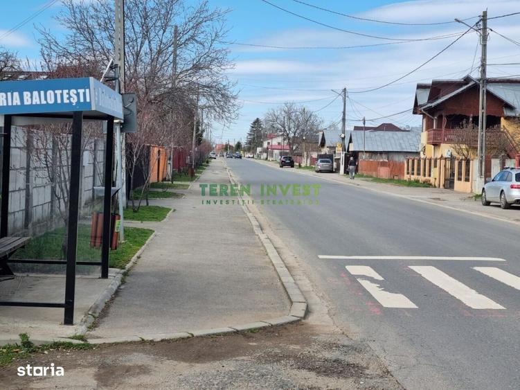 Teren de 10000 mp, în Balotești