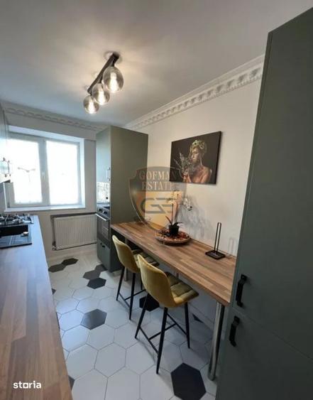 Apartament cu 3 camere decomandat, mobilat în Tomis III