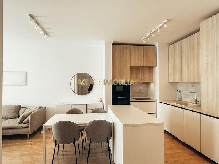 Apartament cu 2 camere semidecomandat, mobilat în Jiului