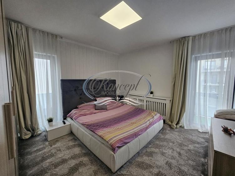 Apartament cu 2 camere decomandat, mobilat în Borhanci