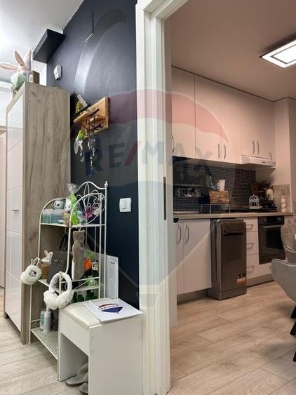 Apartament cu 2 camere decomandat, mobilat în Mogoșoaia