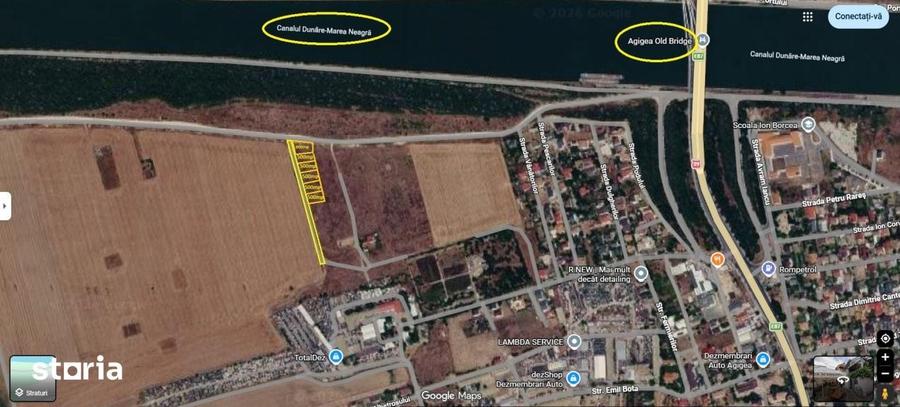 Teren de 500 mp, în Agigea