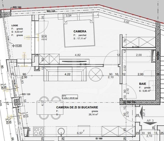 Apartament 2 camere, imobil nou, finisat, zona NTT Data - 4