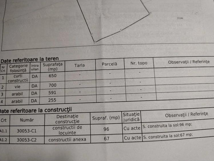 Casă cu Teren 2300 Mp în Tântava
