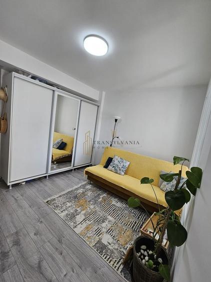 Garsonieră decomandată, mobilată în Exterior Nord