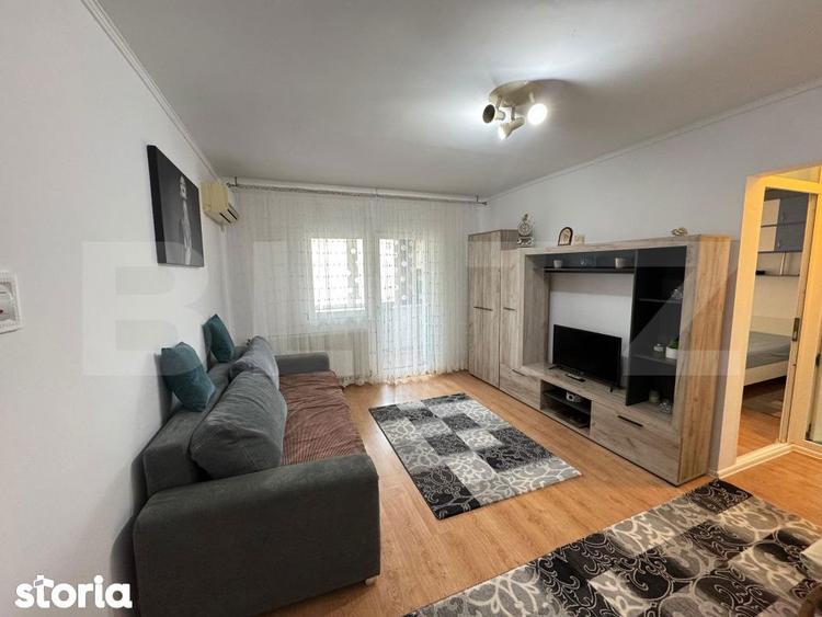 Apartament cu 2 camere semidecomandat în Nord