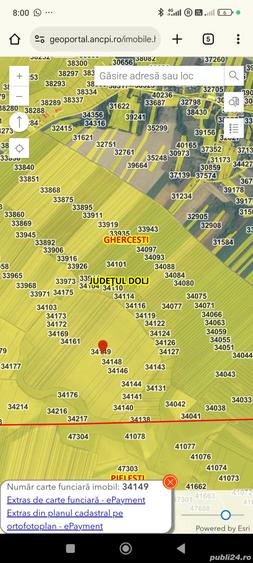 Teren de 90000 mp, în Ghercești