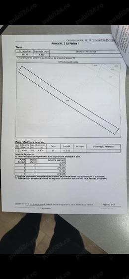 Teren de 4400 mp, în Central