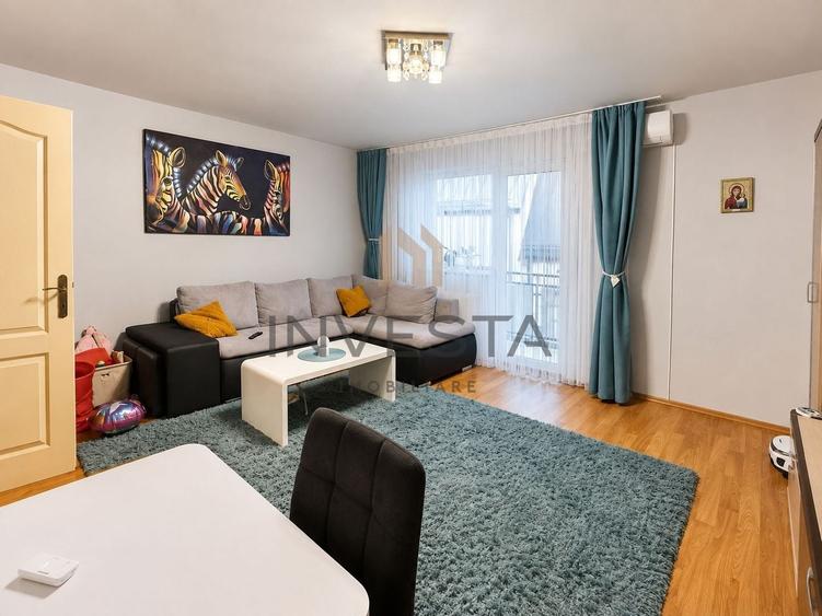 Apartament cu 2 camere decomandat, mobilat în Între Lacuri
