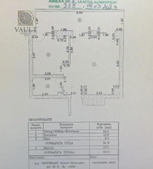 Apartament 2 camere - TERASA 18 MP -  CORTINA 126 - 10