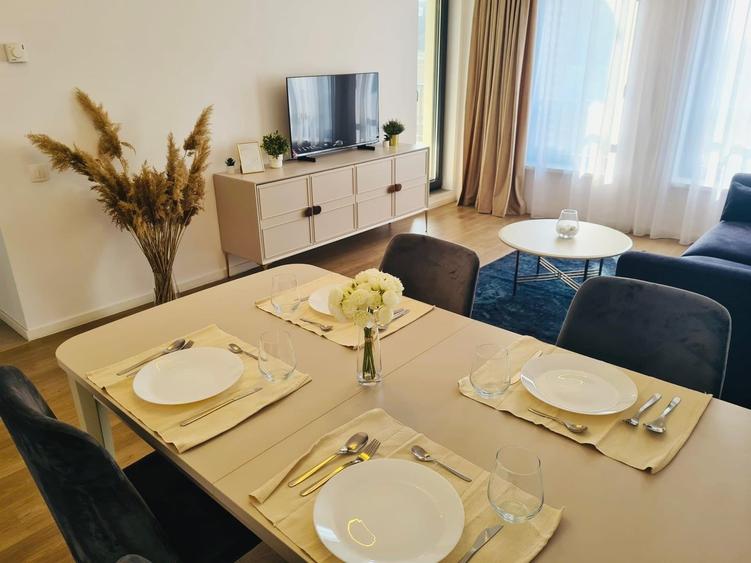Apartament cu 2 camere decomandat, mobilat în Voluntari