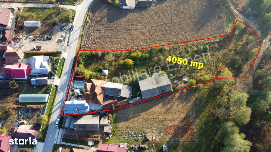 Casă cu 6 camere cu Teren 4050 Mp în Băiculești