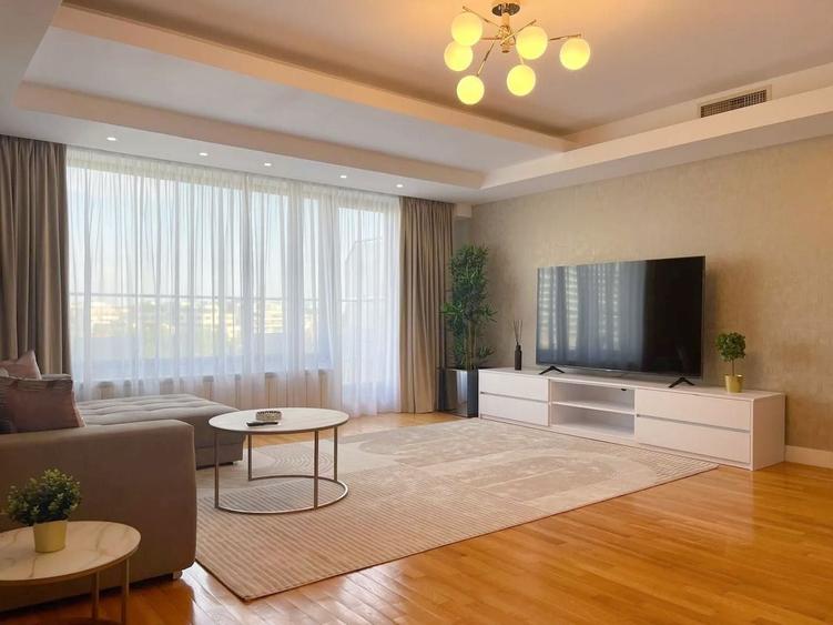 Apartament cu 3 camere decomandat, mobilat în Herăstrău