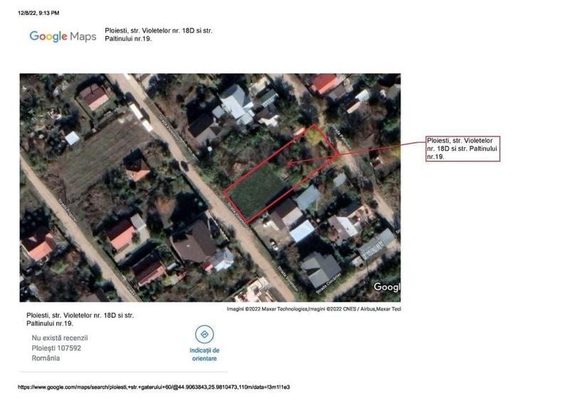 Teren intravilan Ploiesti, Mitica Apostol - 1