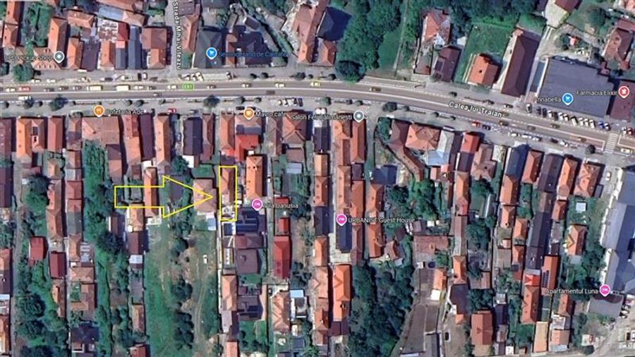 Casă individuală cu 3 camere cu Canalizare în Central