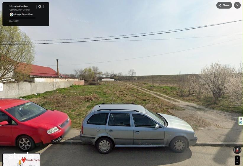 Teren de 621 mp, în Cornetu
