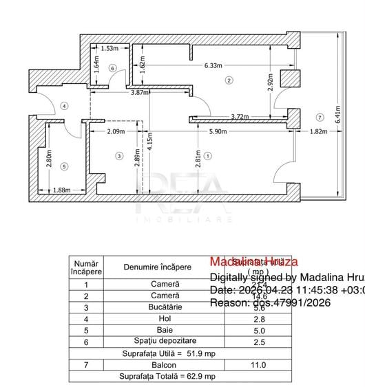 2 camere, anvelopat, centrala, zona Băneasa - 8