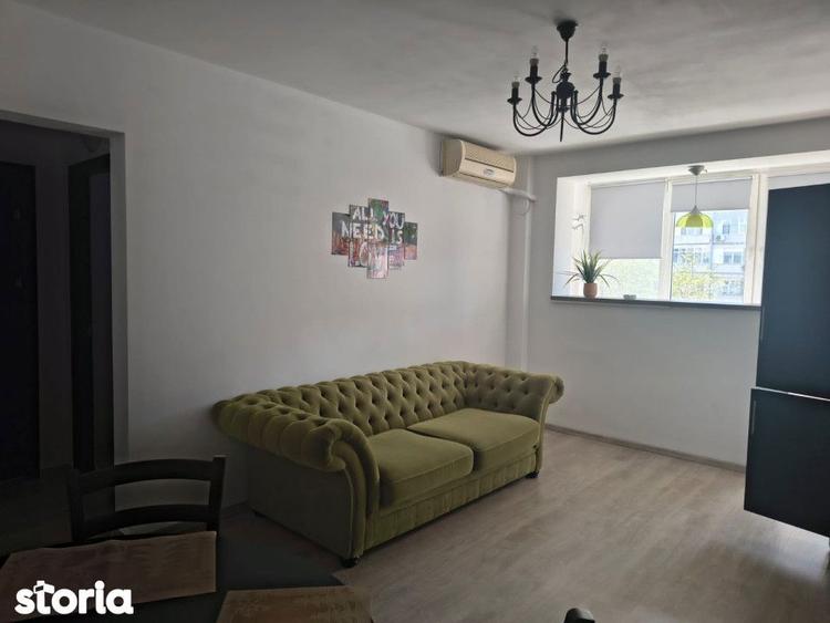 Apartament cu 3 camere, mobilat în Tomis Nord