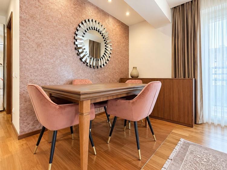 Apartament cu 3 camere decomandat, mobilat în Herăstrău