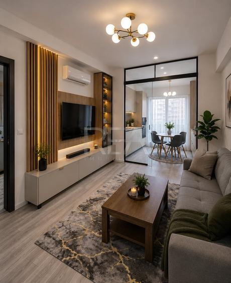 Apartament cu 2 camere semidecomandat, mobilat în Theodor Pallady