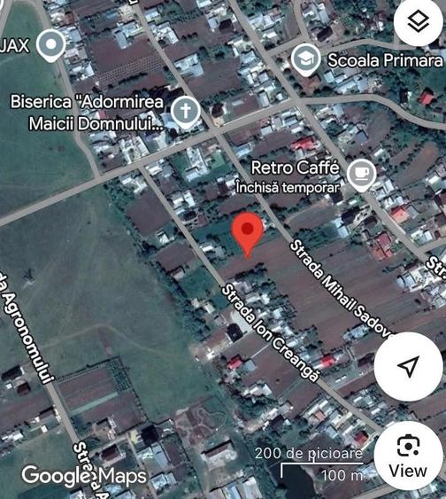 Teren de 2320 mp, în Bosanci