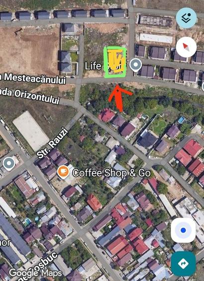 Teren de 566 mp, în Dobroești