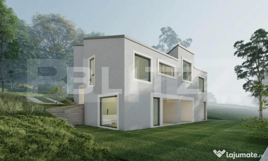 Casă cu 4 camere cu Teren 250 Mp în Someșeni