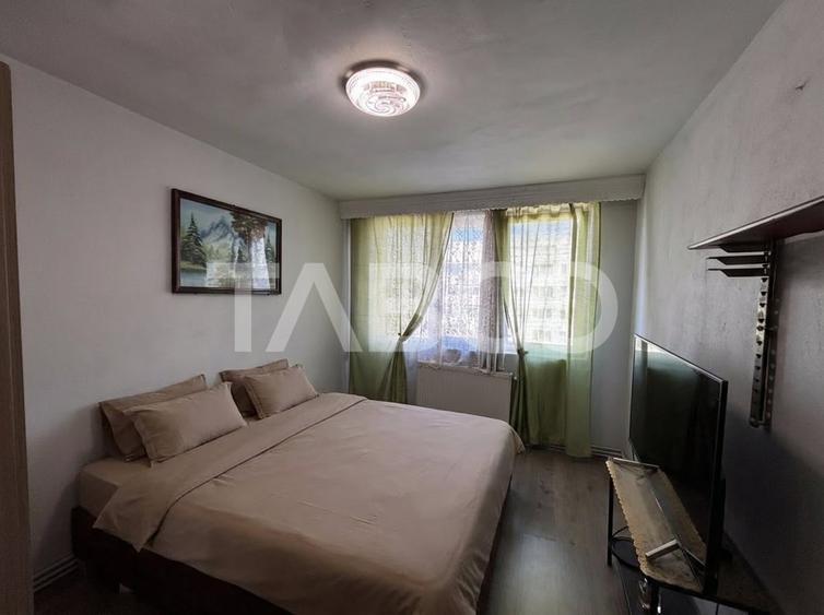 Apartament cu 2 camere semidecomandat, mobilat în Mihai Viteazul
