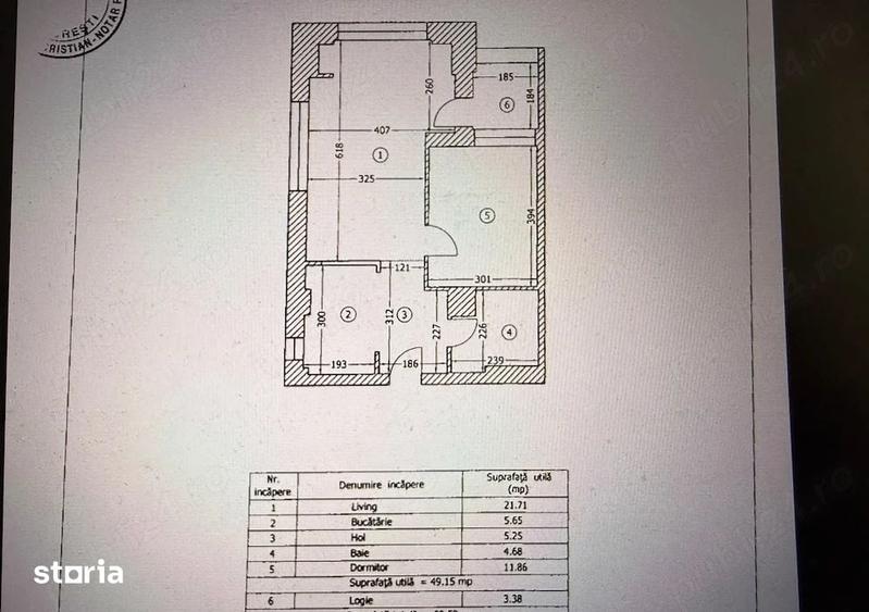 Apartament cu 2 camere în Central